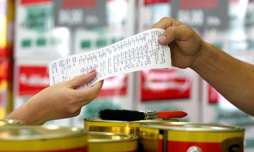 Multa da lei do imposto na nota já está em vigor