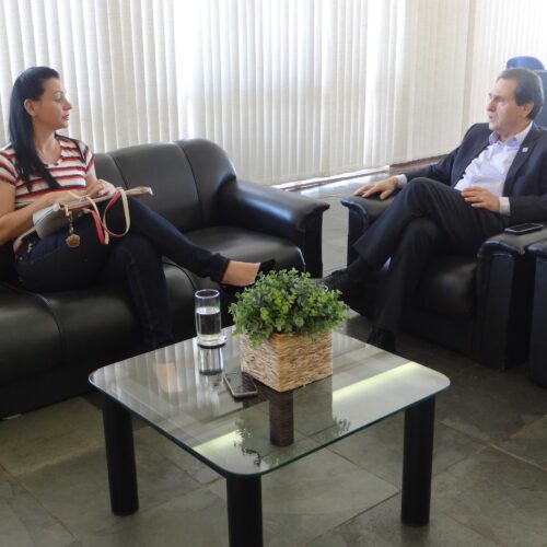 Presidente da Associação Comercial de Tapurah visita Facmat