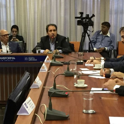 Empresários do comércio de Cuiabá pedem derrubada do veto ao Refis para ministro da Indústria