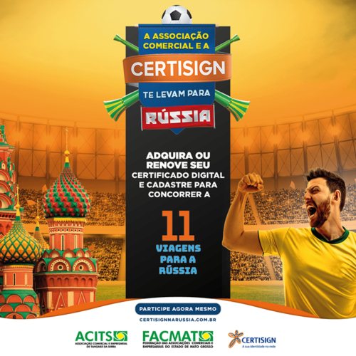 Promoção Certisign na Rússia: Como participar?