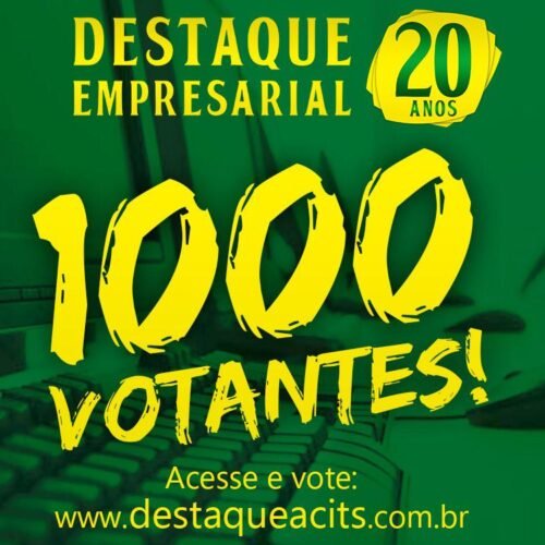 Destaque Empresarial bate recorde e atingi mais de 1000 votantes em menos de 48 horas, após lançamento