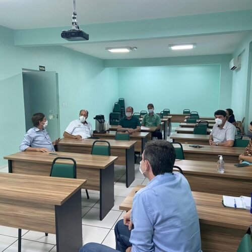 Diretoria Acits e Prefeito Vander Masson discutem pautas para 2021