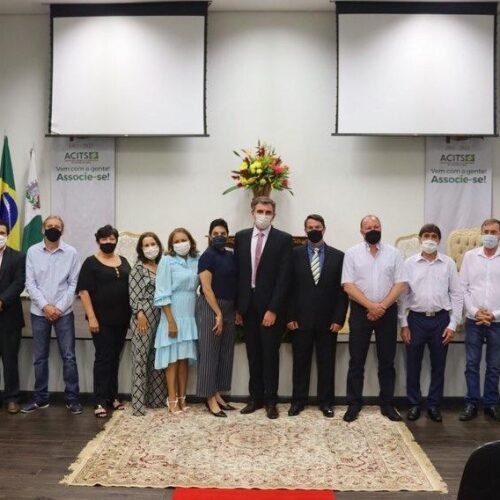 21ª Diretoria eleita da ACITS é empossada em cerimônia