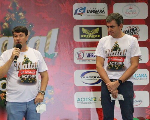 Evento marca lançamento da Campanha “Natal de Verdade ACITS”; serão mais de 700 vale-compras premiados